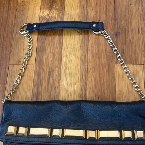 Vince Camuto Women’s Black and Gold Shoulder Bag OS - Picture 3 of 8